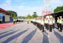 Dirlantas Polda Sultra Konsolidasi Personel  Operasi Ketupat