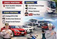 Polda Sultra Sediakan Penitipan Kendaraan Gratis Pemudik