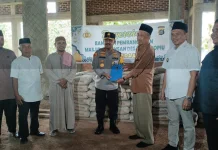 Kapolda Sultra Bantu Pembangunan Masjid Al Ihsan Anggopiu