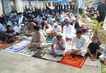 Sholat Ied Idul Fitri di Masjid Sabilil Muttaqien Berlangsung Khidmat