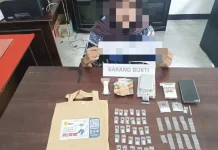 Wanita Pengedar Sabu di Kendari Diamankan Petugas