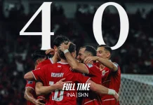 Indonesia Libas Saint Kitts & Nevis 4-0, Kendari Ikut Bergemuruh