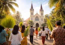 Tradisi Minggu Palma di Indonesia: Dari Daun Kelapa hingga Daun Lontar