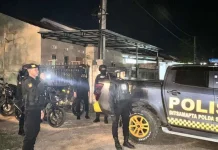 Ditsamapta Polda Sultra Tetap Siaga Jaga Kamtibmas Pascalebaran