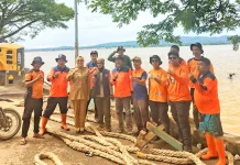 Walikota Kendari Apresiasi Gerak Cepat BPBD Pembersihan Bangkai Kapal
