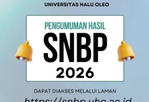 2.434 Camaba UHO Dinyatakan Lulus Jalur SNBP