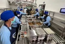 SPPG Polresta Kendari Resmi Beroperasi, Sajikan Menu Nasi Ayam Kecap di Peluncuran