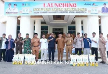 Bupati Kolaka Launching Penyaluran Bantuan Pangan Alokasi Februari–Maret 2026.