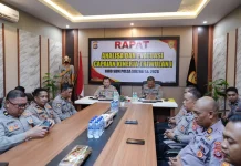 Biro SDM Polda Sultra Evaluasi Kinerja Triwulan Pertama