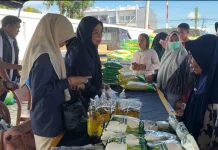 Batalyon A Pelopor Brimob Sultra Gelar Pasar Murah