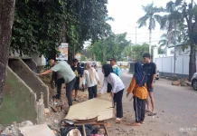 Pembongkaran Bak Sampah di Kadia, Wujudkan Lingkungan Bersih