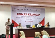 OJK Sultra Edukasi Masyarakat Buton Tentang Investasi Ilegal