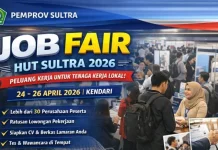 Pemprov Sultra Buka Peluang Kerja Massal lewat Job Fair HUT ke-60