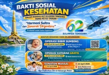 Bakti Sosial Kesehatan Meriahkan HUT ke-62 Sultra
