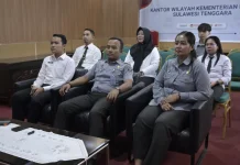 Kemenkum Sultra Ikuti Pembukaan Pelatihan Teknis