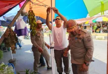 Satpol PP Kota Kendari Kembali Tertipkan PKL