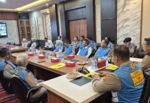 Biro SDM Polda Sultra Gelar Sumpah dan Pakta Integritas Seleksi PKA