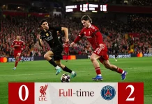 PSG Singkirkan Liverpool, Melaju ke Semifinal Liga Champions
