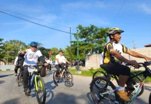 Gerak Emas Hemat Sehat Bersepeda Kemenag Sultra, Dilaunching