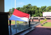 Pimpin Upacara Kesadaran Nasional, Kapolda Sultra Tekankan Kepekaan Personel