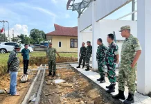 Tim Wasev TNI Tinjau Progres Koperasi Merah Putih Kendari