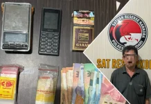 Polresta Kendari Tangkap Nelayan Pemilik Enam Paket Sabu