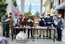 Kejari Kendari Musnahkan Barang Bukti dari 80 Perkara