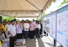 Komisi V DPR RI Tinjau Rencana Pembangunan Kolam Retensi