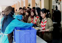 Inovasi Baru Polri Sajikan MBG Model Prasmanan
