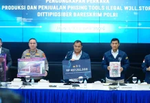 Polri Sita Aset Rp4,5 Miliar dari Sindikat Phishing Wellstore