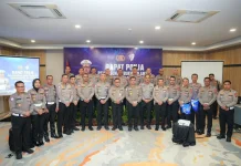 Ditlantas Polda Sultra Ikuti Evaluasi Operasi Ketupat 2026 di Semarang