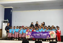 TK Negeri 13 Kendari Mengunjungi Studio RRI
