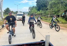 Semarak Hari KI Sedunia 2026, Kanwil Kemenkum Sultra Gelar Gerakan Bersepeda Sehat