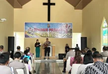 Polda Sultra Gelar Ibadah Perayaan Paskah, Perkuat Iman dan Kebersamaan Personel