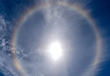 Fenomena Sun Halo, Lingkaran Cahaya di Sekitar Matahari