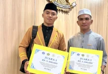 Personel Satbrimob Sultra Sabet Juara 1 MTQ Tingkat Kota Kendari