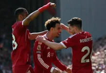 Liverpool Taklukkan Crystal Palace 3-1 di Anfield