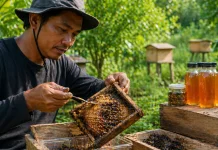 Madu Trigona Jadi Sumber Ekonomi Masyarakat Lokal