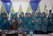 PKK Kolaka Ikuti Lomba Cipta Menu Pangan Lokal di Festival Bokori Harmoni Sultra