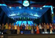 Bupati Kolaka Hadiri Puncak Undian Berhadiah BANGHOKI Bank Sultra