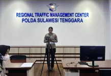 Ditlantas Polda Sultra dan RRI Kendari Siarkan Update Lalu Lintas Real-Time