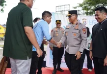 May Day Fiesta 2026 di Kendari: Ratusan Personel Polda Sultra Amankan Kegiatan