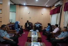 Kakanwil Kemenkum Sultra Terima Kunjungan Bank BSI Kendari