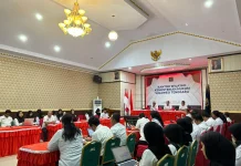 Kemenkum Sultra Gelar Evaluasi Kinerja April 2026