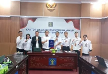 Kemenkum Sultra Harmonisasi Rancangan Perbup Konawe Selatan