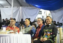 Hadiri Malam Ramah Tamah HUT ke-195 Kota Kendari Bersama Delegasi Internasional