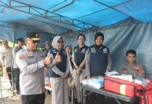 Kolaborasi Polda Sultra, Dinsos, dan Badan Gizi Nasional Siagakan Posko Terpadu