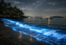 Fenomena Bioluminesensi yang Pernah Muncul di Indonesia