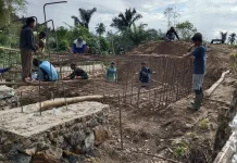 Pembangunan Jembatan Garuda, Kodim 1417/Kendari Perkuat Struktur Pondasi