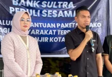 Pemkot Kendari Bersama Bank Sultra Salurkan Bantuan Korban Banjir